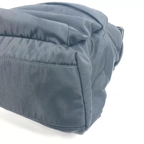 Auth BALENCIAGA 503221 Explorer logo backpack bag Backpack Nylon Black/Multicolo - Picture 16 of 16